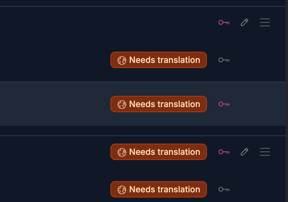 Stay on top of translations